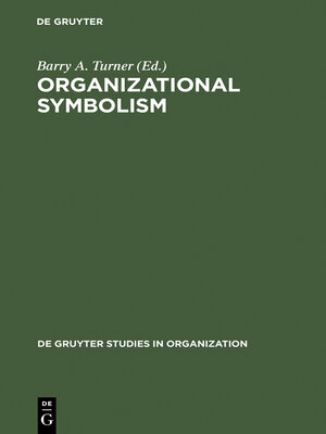 cover image of Organizational Symbolism